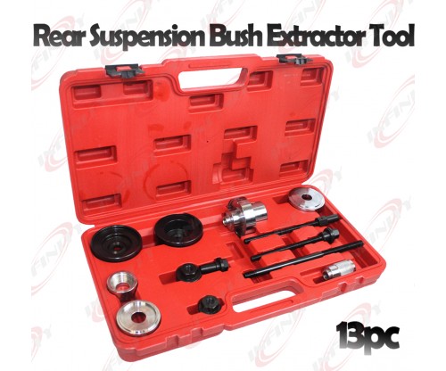  13pc Rear Suspension Bush Extractor Tool Set Replac Axle Mounting Bushes Audi VW